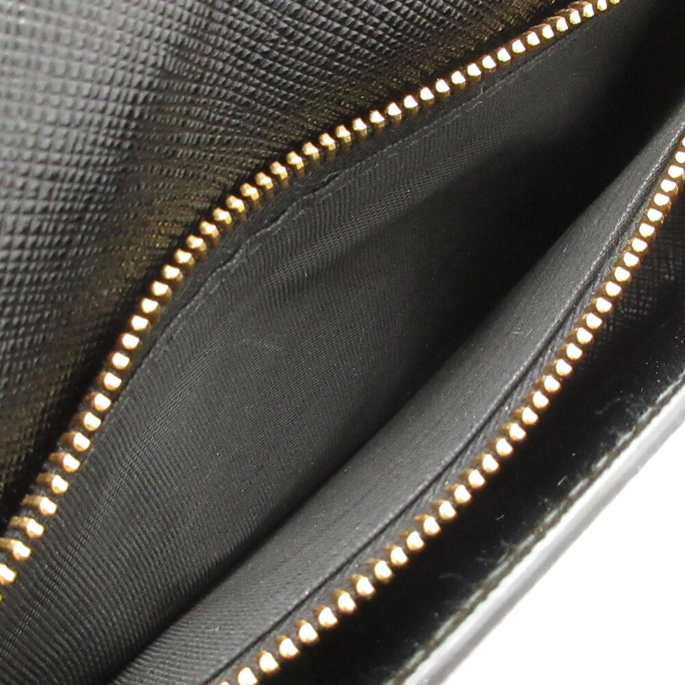 Prada Other Style Wallet 1DH029 Black Gold - Picture 5 of 6